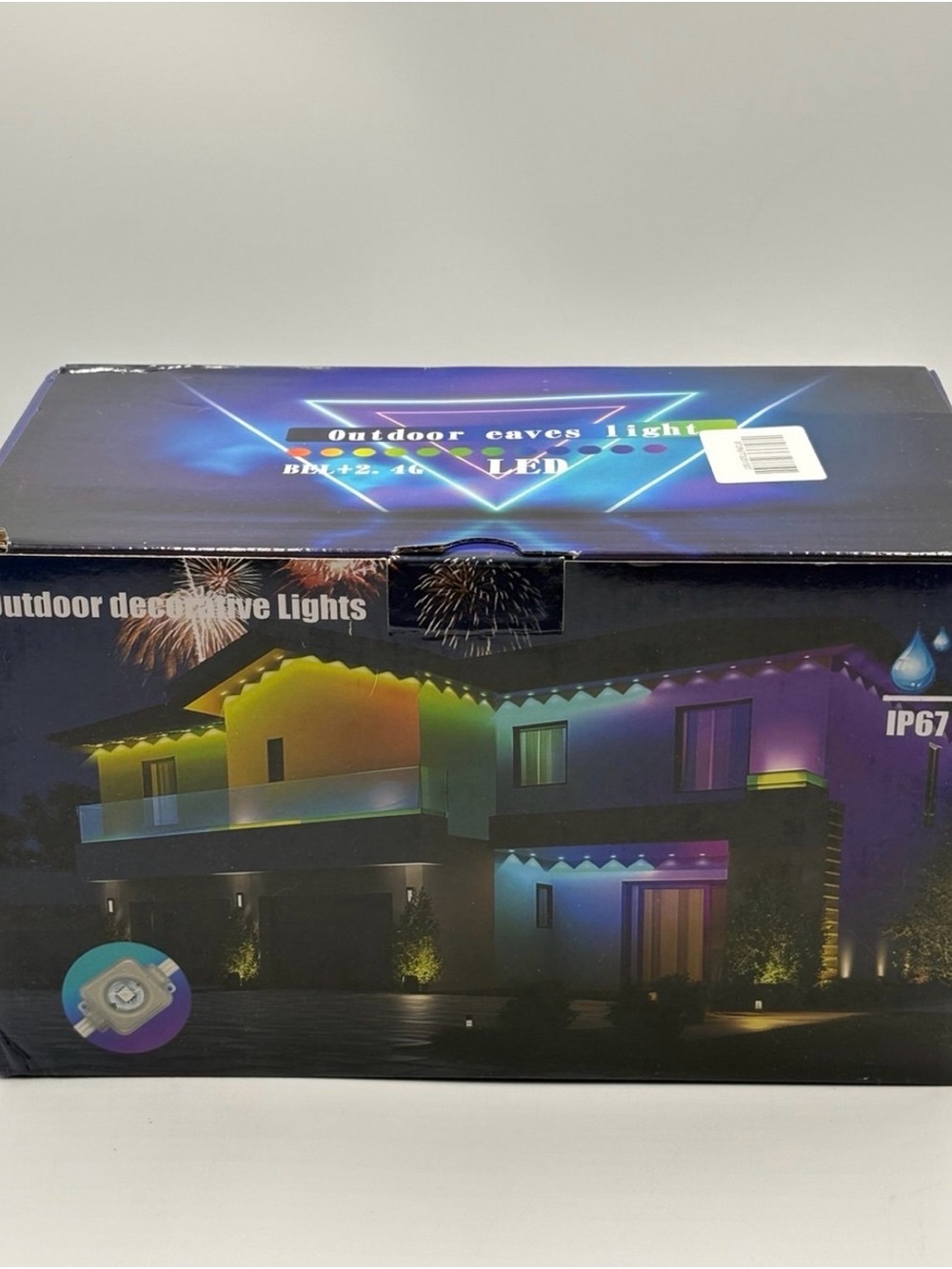 Outdoor Eaves LED Lights Smart App Control IP67 Waterproof Color Changing